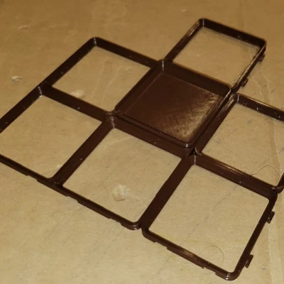 Đế Gridfinity "nano" đuôi én