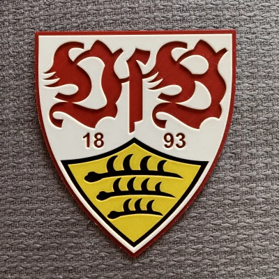 HueForge: Huy hiệu VfB Stuttgart 1893