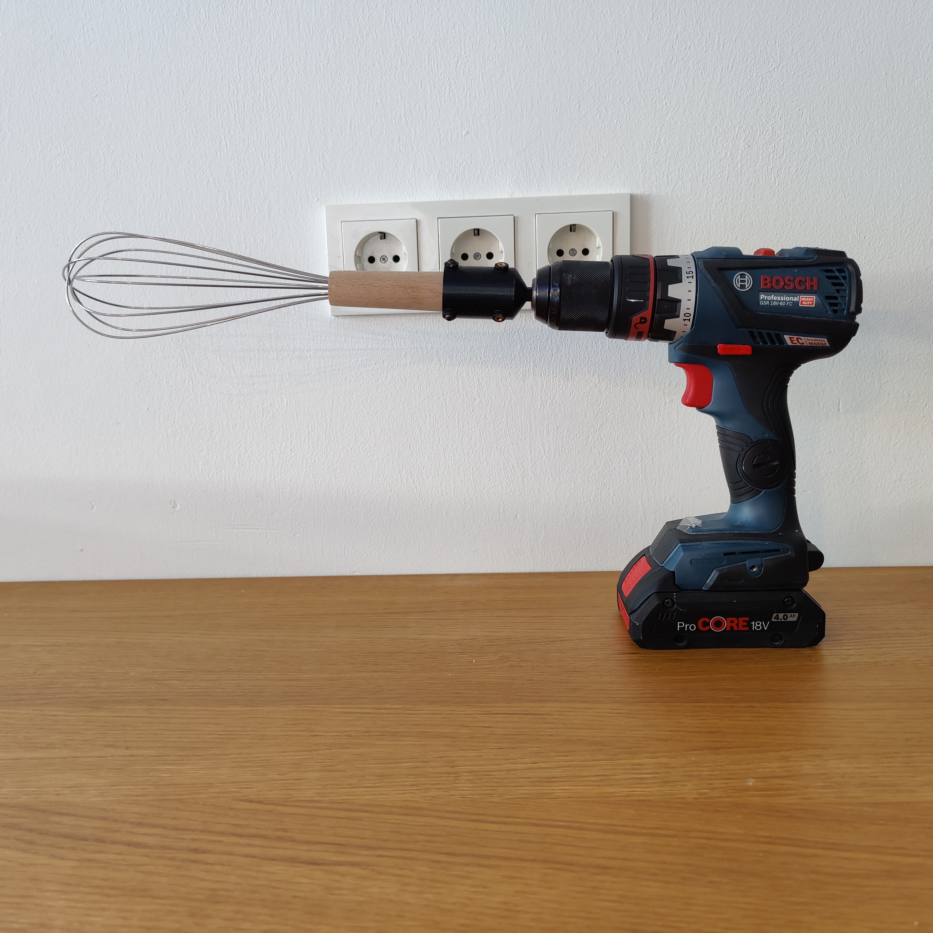 Adapter Gắn Cây Đánh Trứng Vào Máy Khoan