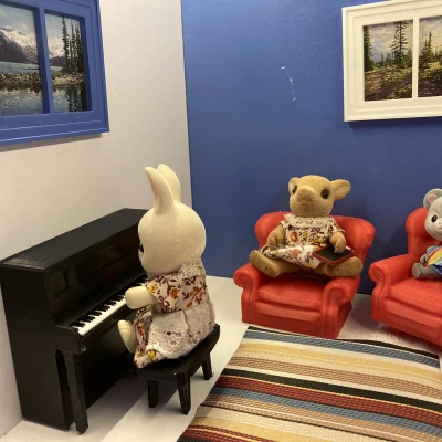 Ghế Bành Khổng Lồ Cho Gia Đình Sylvanian & Calico Critters