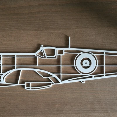 Tranh Treo Tường Máy Bay Supermarine Spitfire Mk.IX