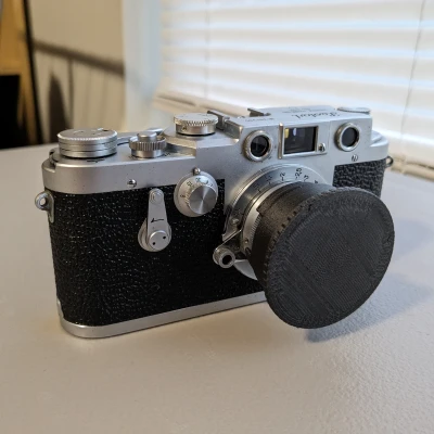 Chụp che sáng cho ống kính Industar-50