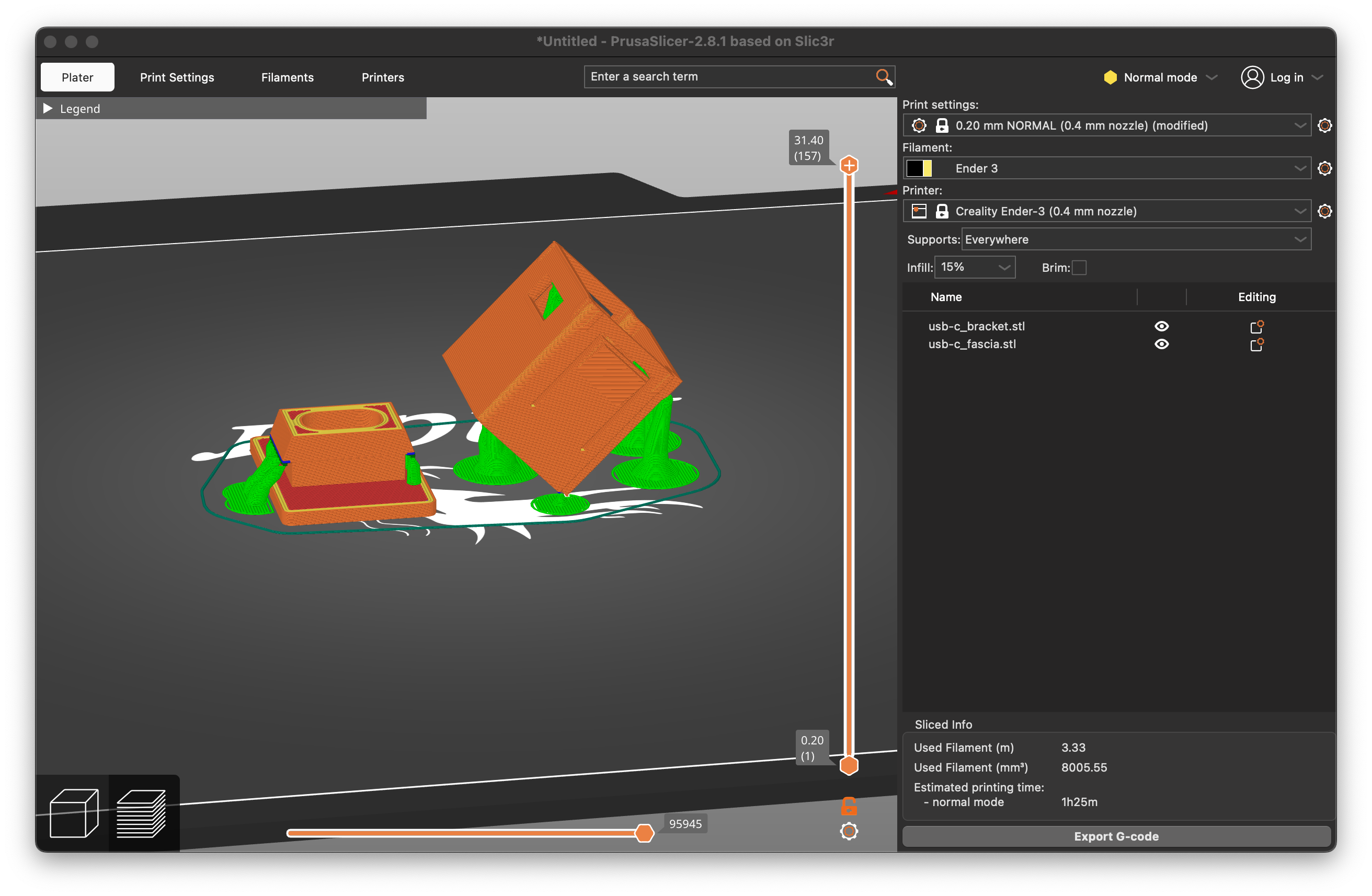 Giá đỡ USB-C NC2 Miata V2