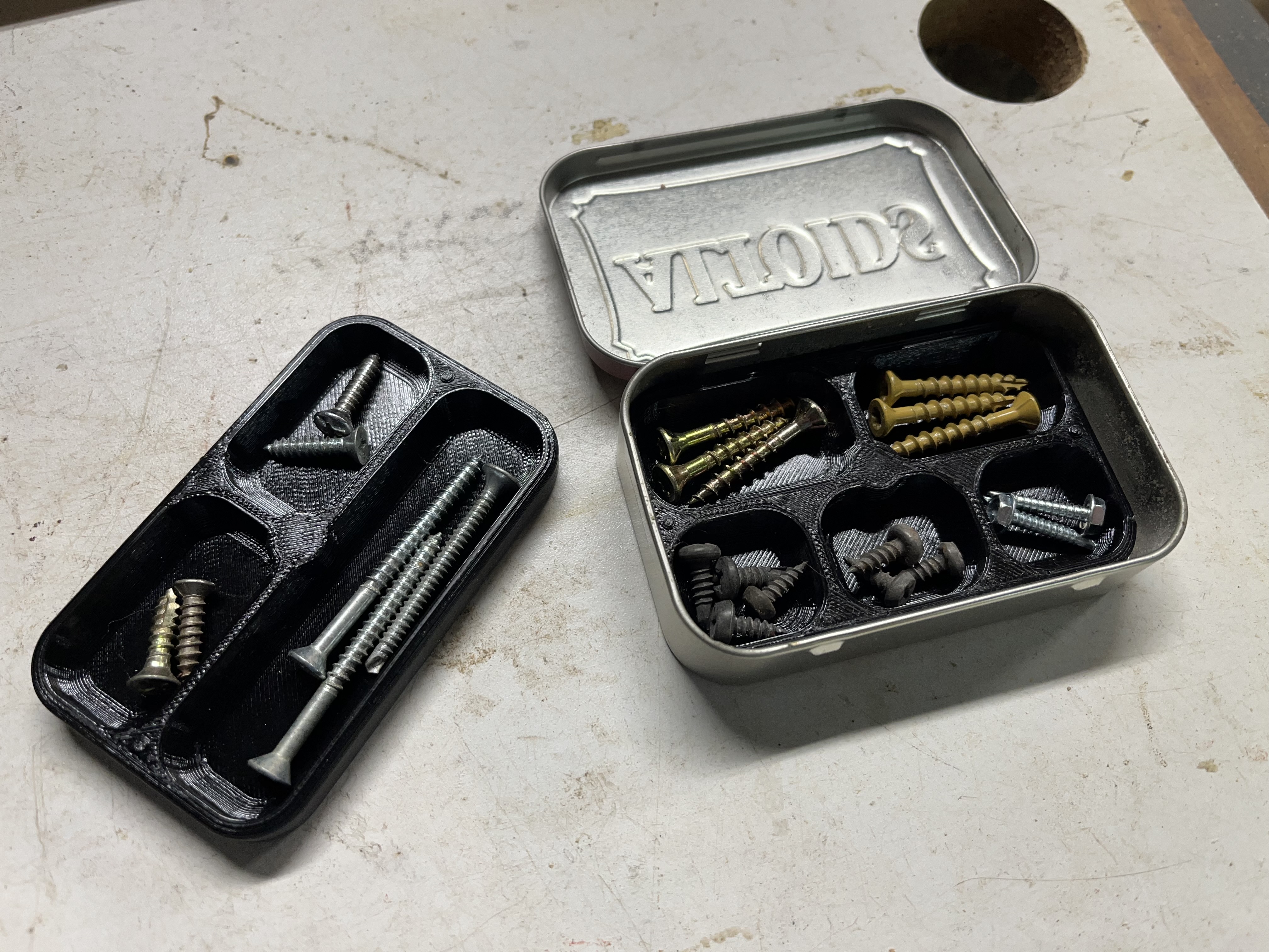 Khay Đựng Đồ Nhỏ - Vừa Vặn Với Hộp Kẹo Altoids (Số Lượng 2)