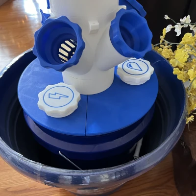 Nắp Chế Cho Thùng Sơn Xanh Lowes