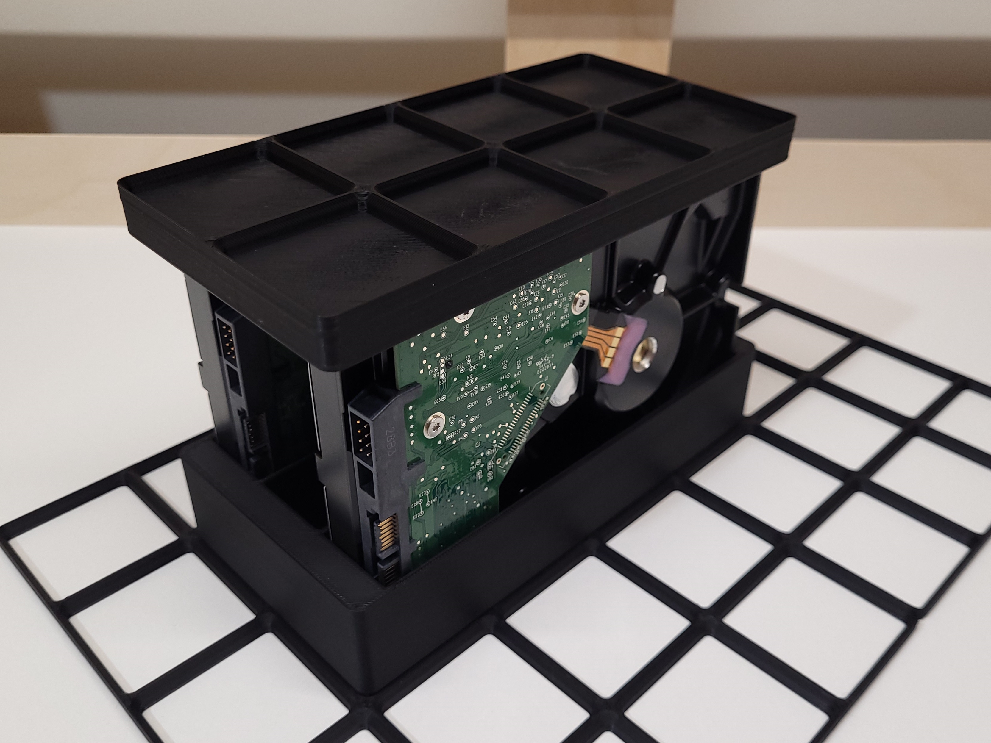 Khay Lưu Trữ Ổ Cứng 3.5" Gridfinity