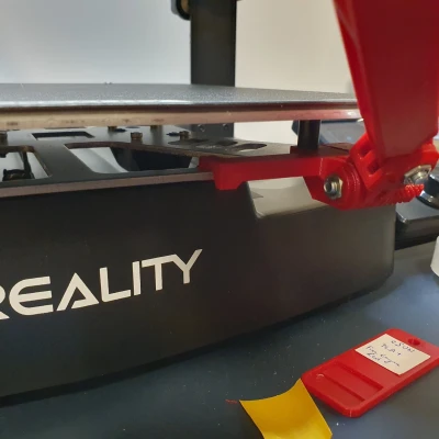 Giá đỡ GoPro gắn giường máy in Creality Ender-3 v3 SE (bản remixed mạnh hơn)