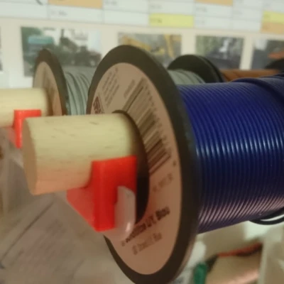 Giá đỡ cuộn dây cáp cho kệ tường