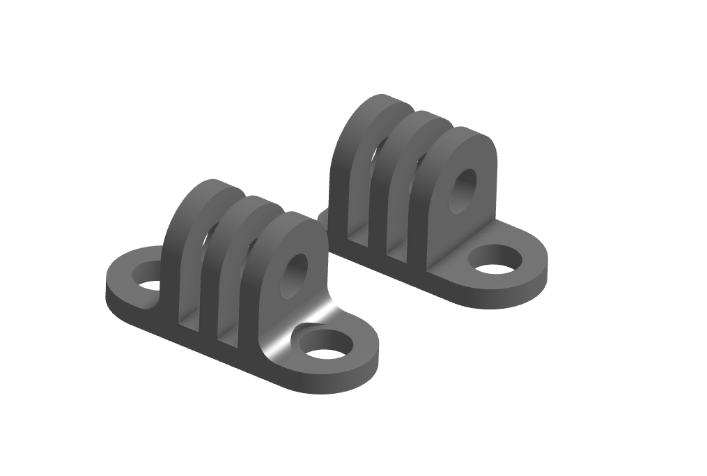 Mount Gắn DJI Action 2 Bằng Bolt