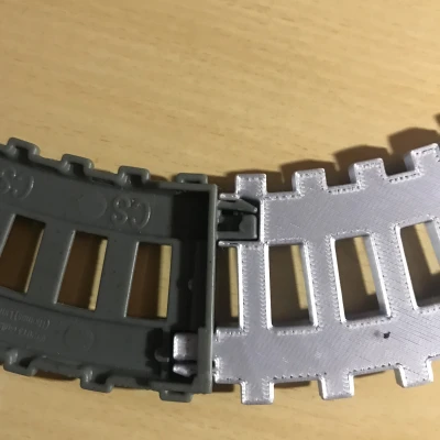 Đường ray cong cho đầu máy Thomas & Friends Trackmaster