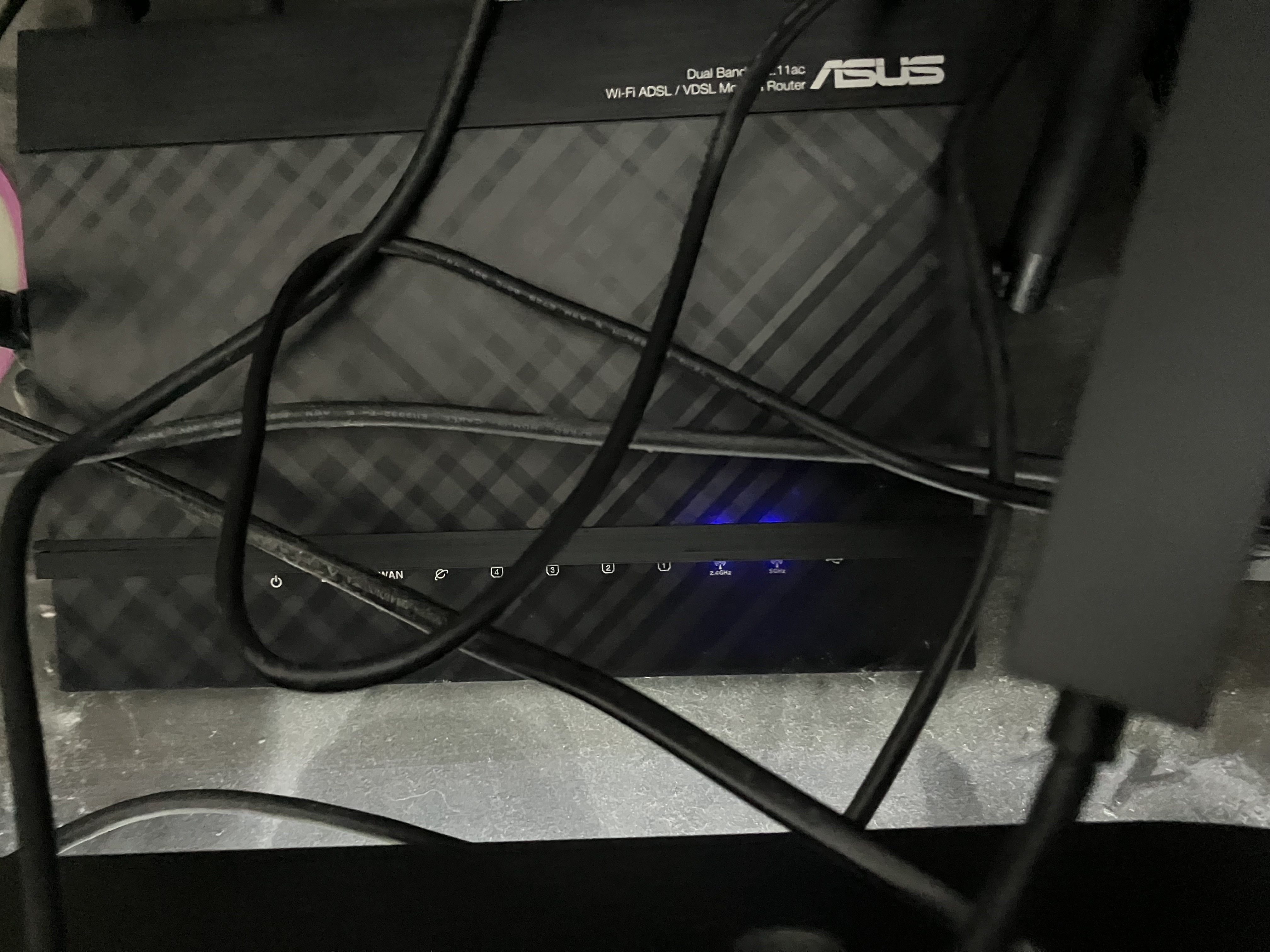 Vỏ Che Đèn Báo Router ASUS DSL-AC55U