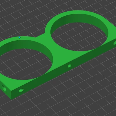 Giá đỡ 2 ống PVC 2 inch