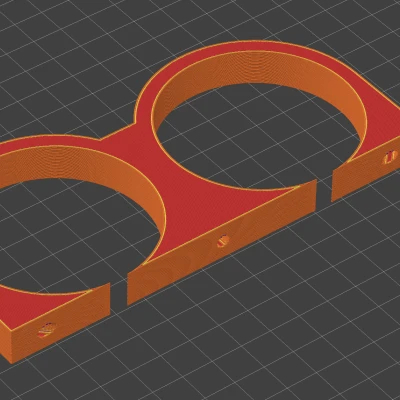 Giá đỡ 2 ống PVC 2 inch