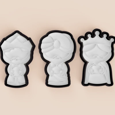 Reyes Magos - Khuôn Cắt Bánh Quy 11cm