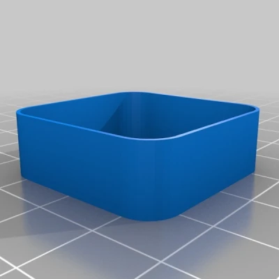 Tường vuông bo tròn tùy chỉnh - Parametric