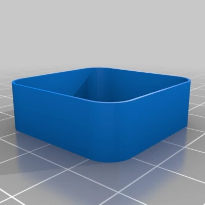 Tường vuông bo tròn tùy chỉnh - Parametric