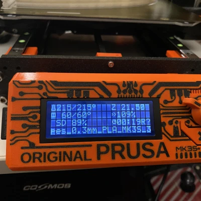 Vỏ Màn Hình Tích Hợp Mạch (MMU) cho Prusa MK3s+