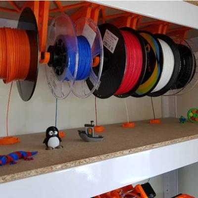 Giá đỡ cuộn dây tự thu dưới gầm kệ MMU