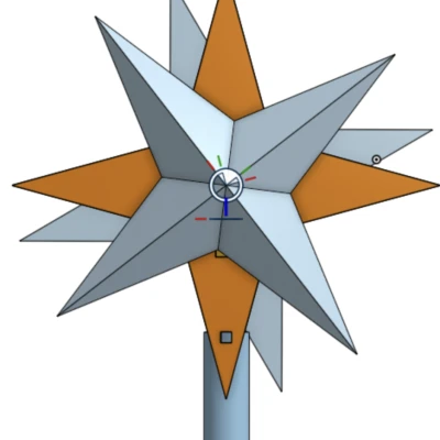 Chân Nến Giáng Sinh Chuyển Động