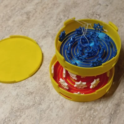 Hộp xếp chồng để đựng đồ trang trí lò xo xoắn ốc