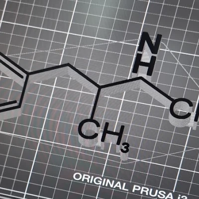 Mô Hình Phân Tử Methamphetamine