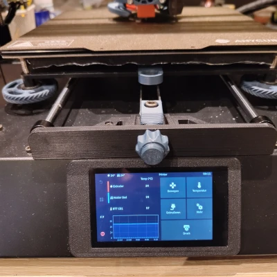 Khung Gắn Màn Hình LCD Waveshare 3.5inch 480x800 cho Anycubic i3 Mega