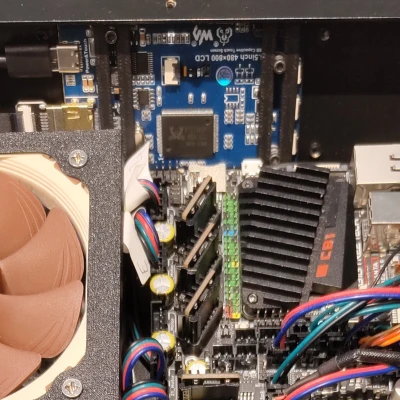 Khung Gắn Màn Hình LCD Waveshare 3.5inch 480x800 cho Anycubic i3 Mega