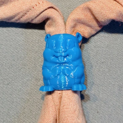 Vòng Khăn Hướng Đạo Hình Hải Ly Dễ Thương