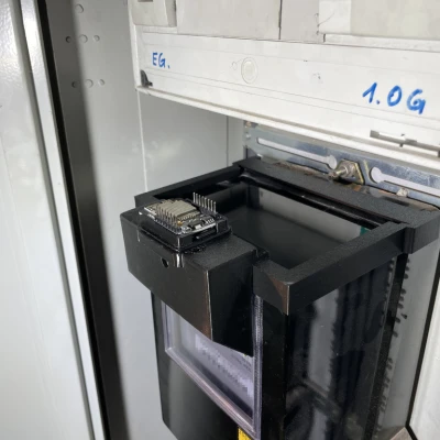 Giá đỡ đồng hồ điện 90° / Stromzähler 90°- AI-on-the-edge Siemens 7CA54 61