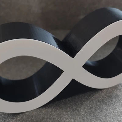 Đèn LED Vô Cực - Mẫu In 3D