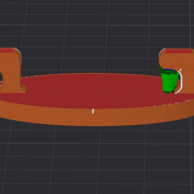 Đế Skadis gắn remote Ikea Rodret