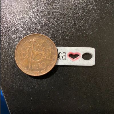 Móc khóa Xe đẩy hàng tặng mẹ