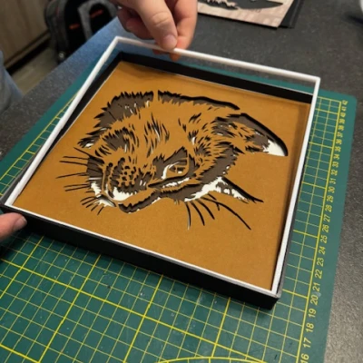 Khung LED cho lightbox 20x20cm