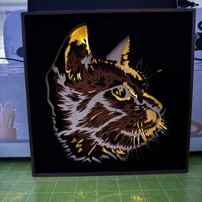 Khung LED cho lightbox 20x20cm