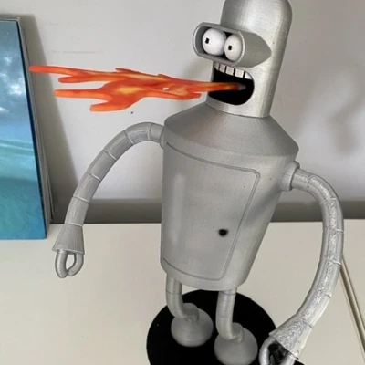 Bender Phun Lửa Nhả Khói