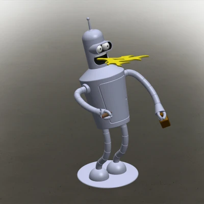 Bender Phun Lửa Nhả Khói