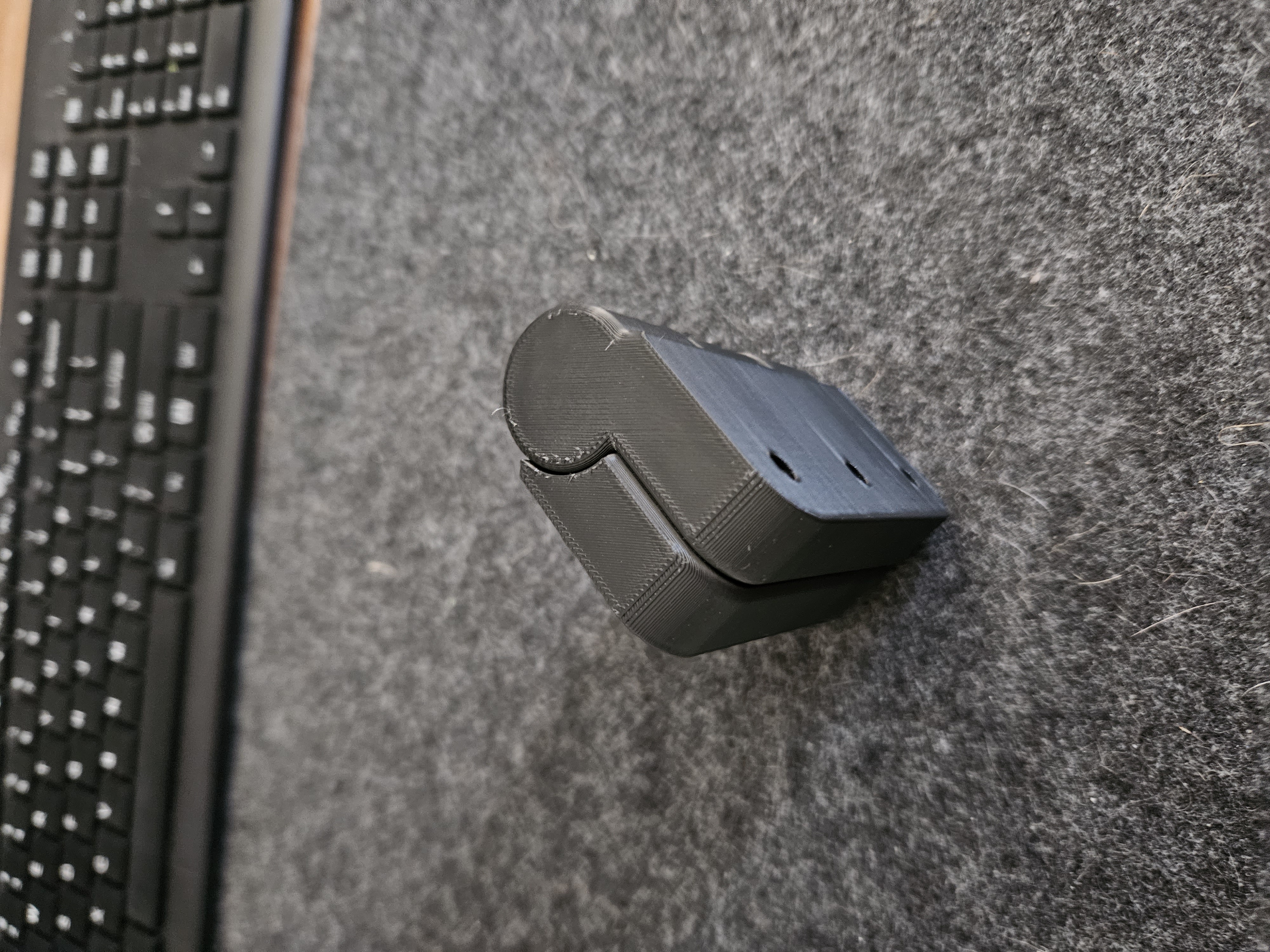 Bản lề tủ xoay 180 độ in liền