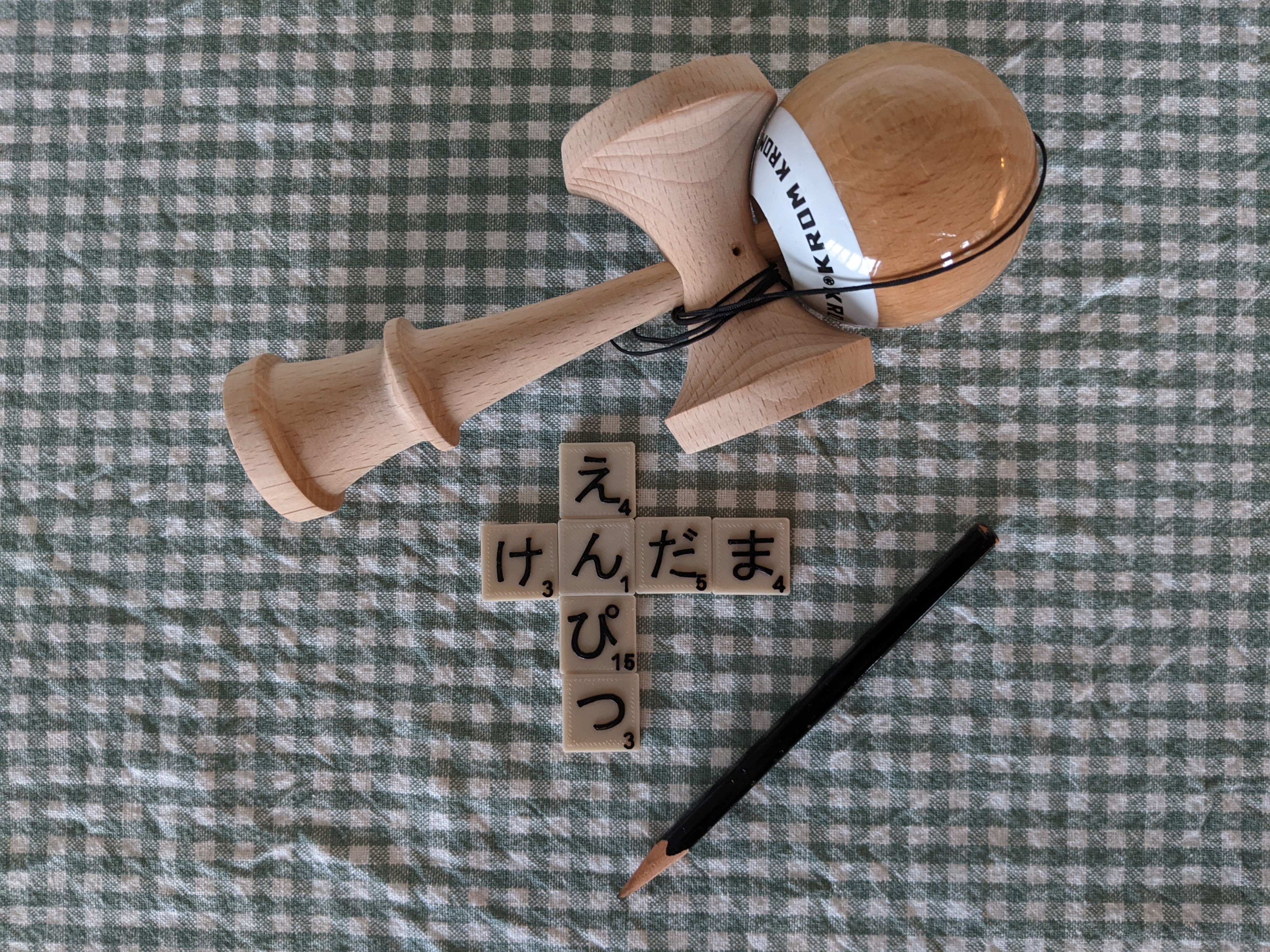 Ô chữ Scrabble Hiragana tiếng Nhật (đơn giản)