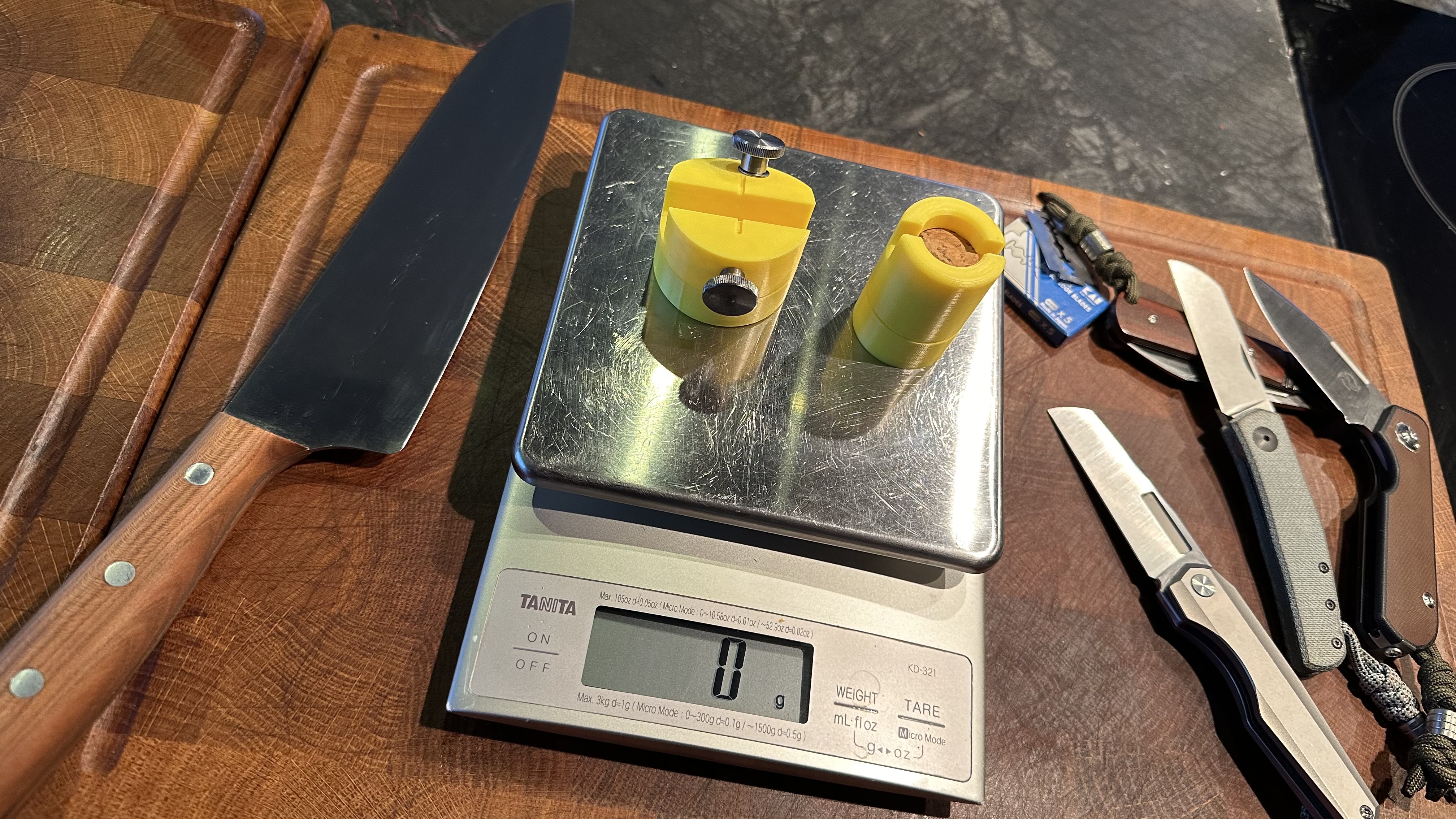 Máy kiểm tra độ sắc bén của lưỡi dao có điểm tựa