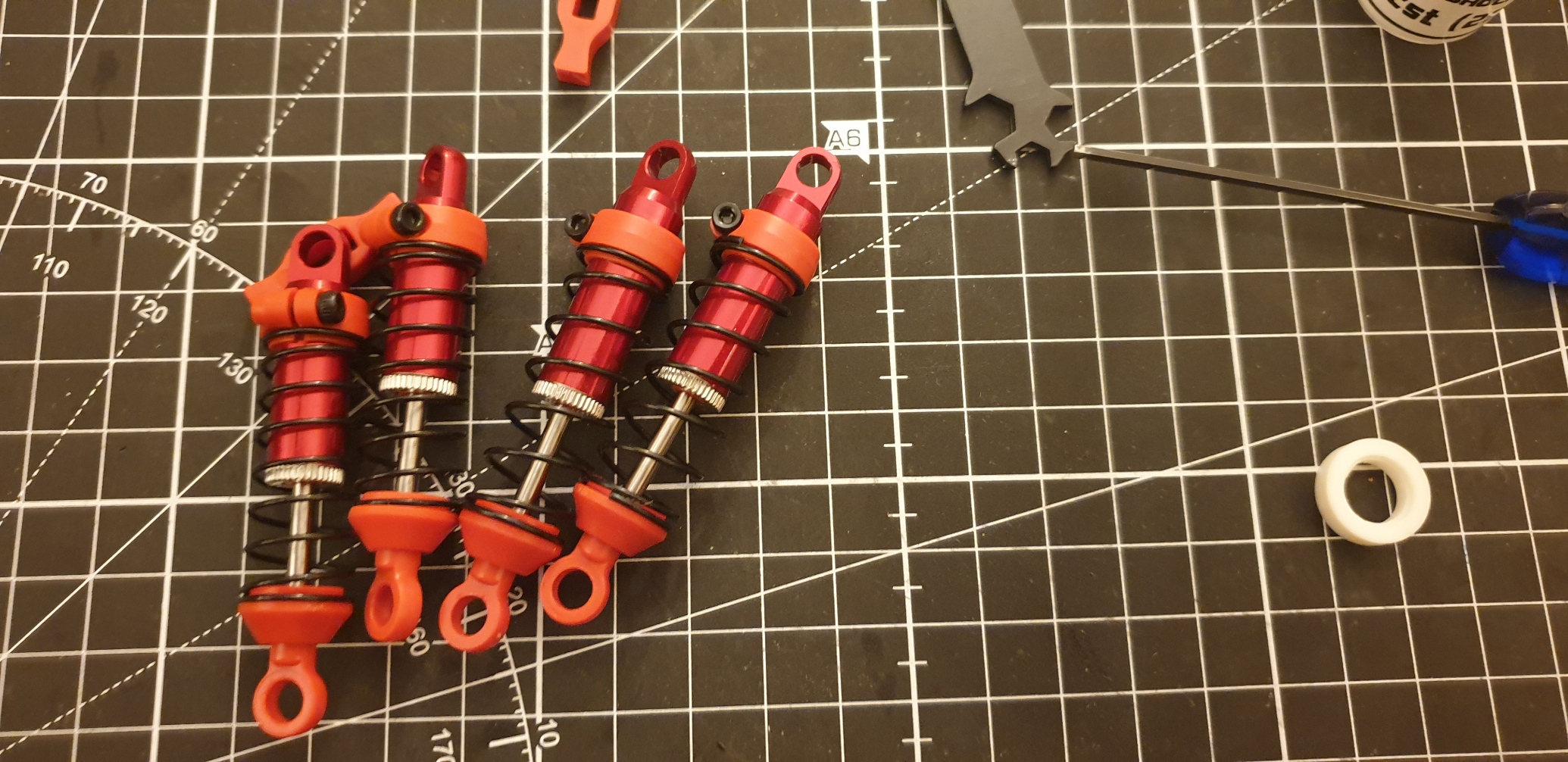 Dụng Cụ Hỗ Trợ Đặt Gioăng Phuộc Xe Kyosho Legendary Series