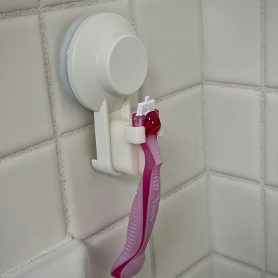 Giá treo dao cạo Venus cho cốc hút TISKEN của IKEA