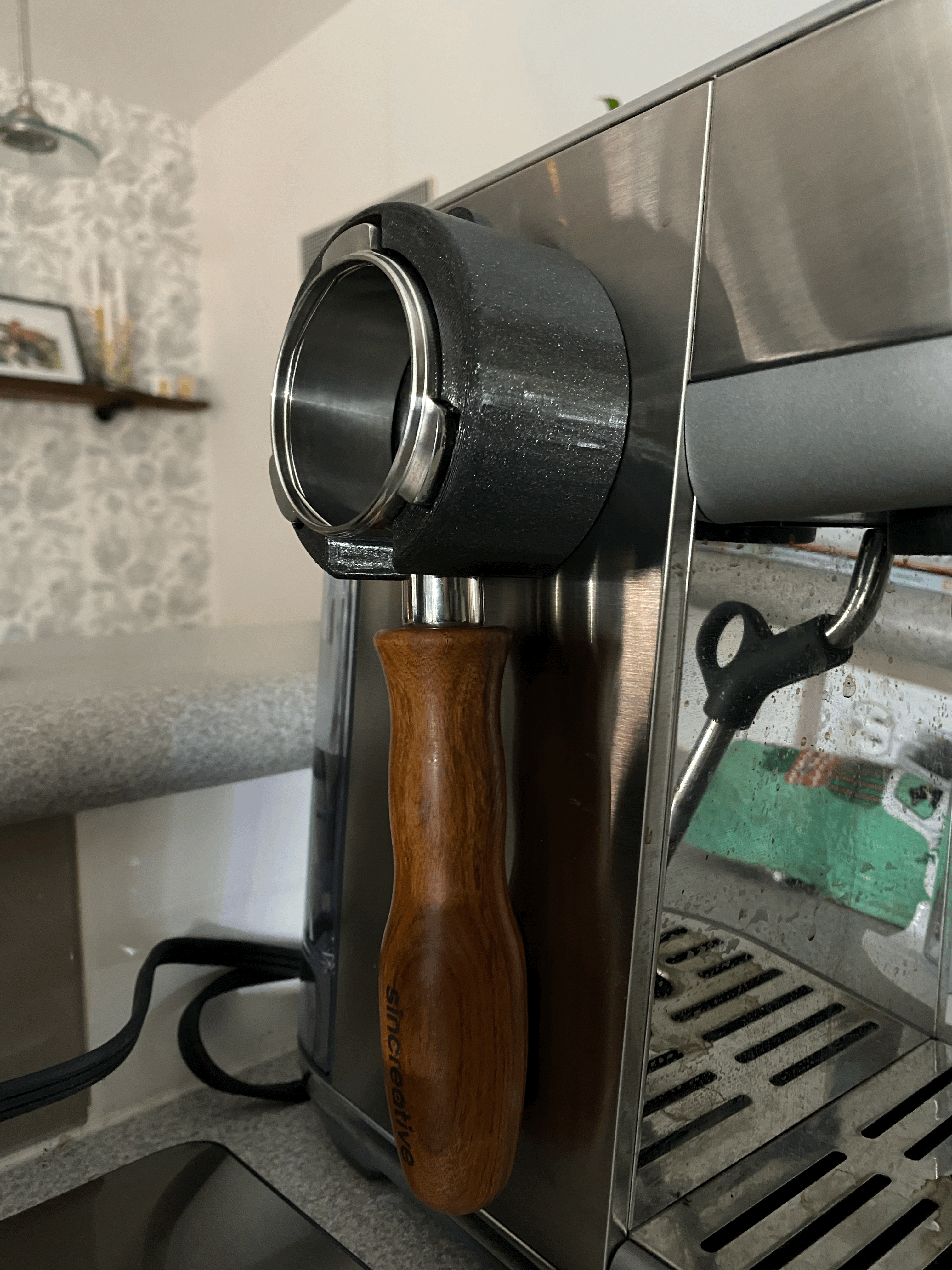 Giá Đỡ Tay Cầm Máy Pha Cà Phê / Đế Đầm 54mm