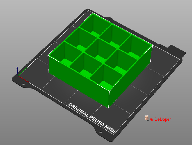 Khay đựng sơn móng tay 9 ngăn