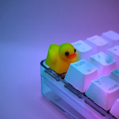 Keycap Hình Con Vịt Cao Su