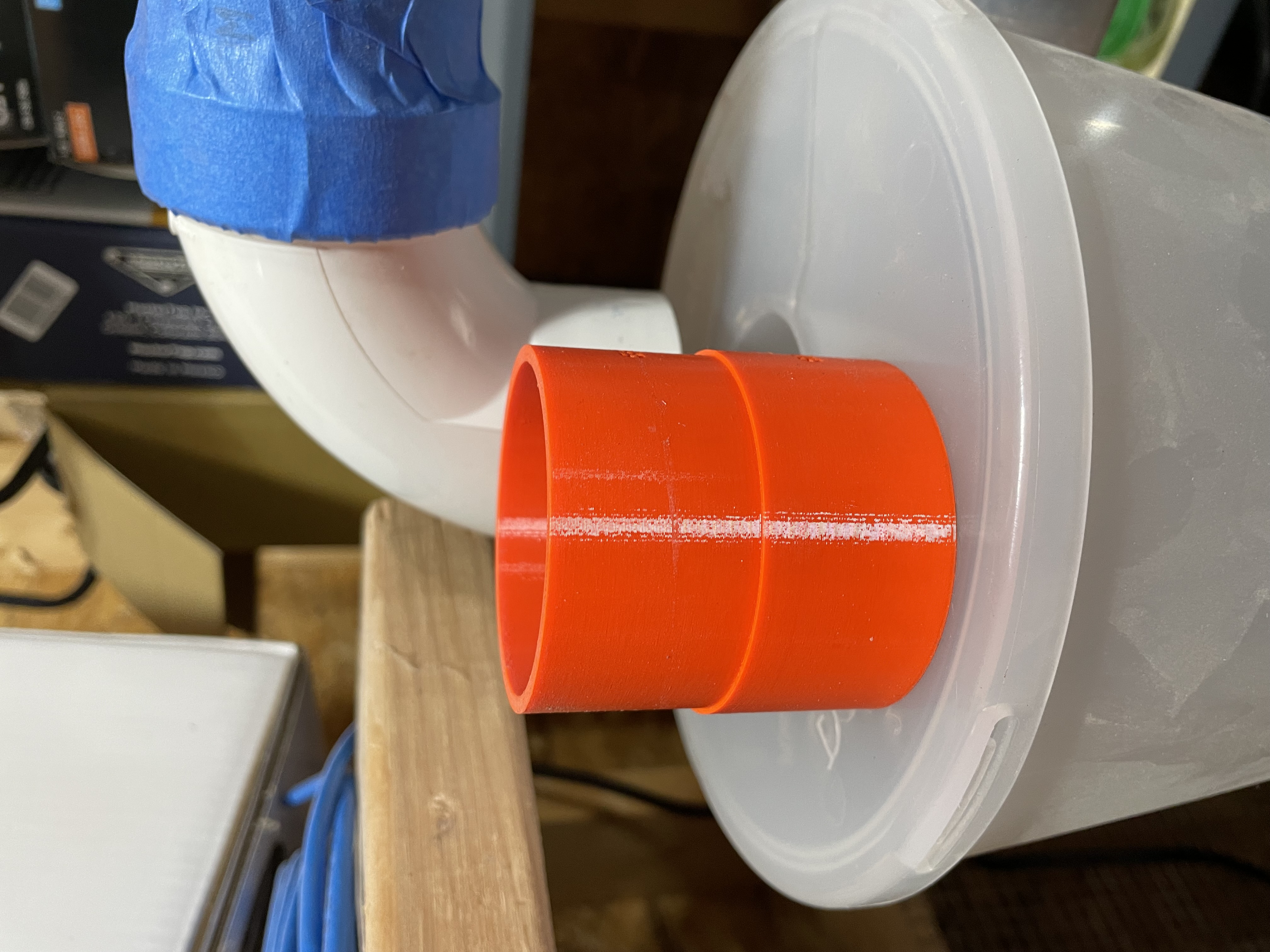 Khớp Nối Ridgid Shop Vac sang PVC 2 inch, dùng được cho Oneida Cyclone