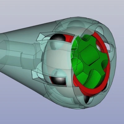 Khớp nối Rzeppa mini tốc độ không đổi cho fischertechnik