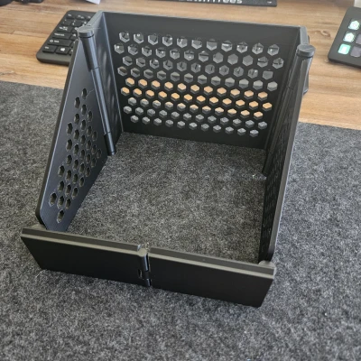 Chân đế laptop gấp gọn in liền