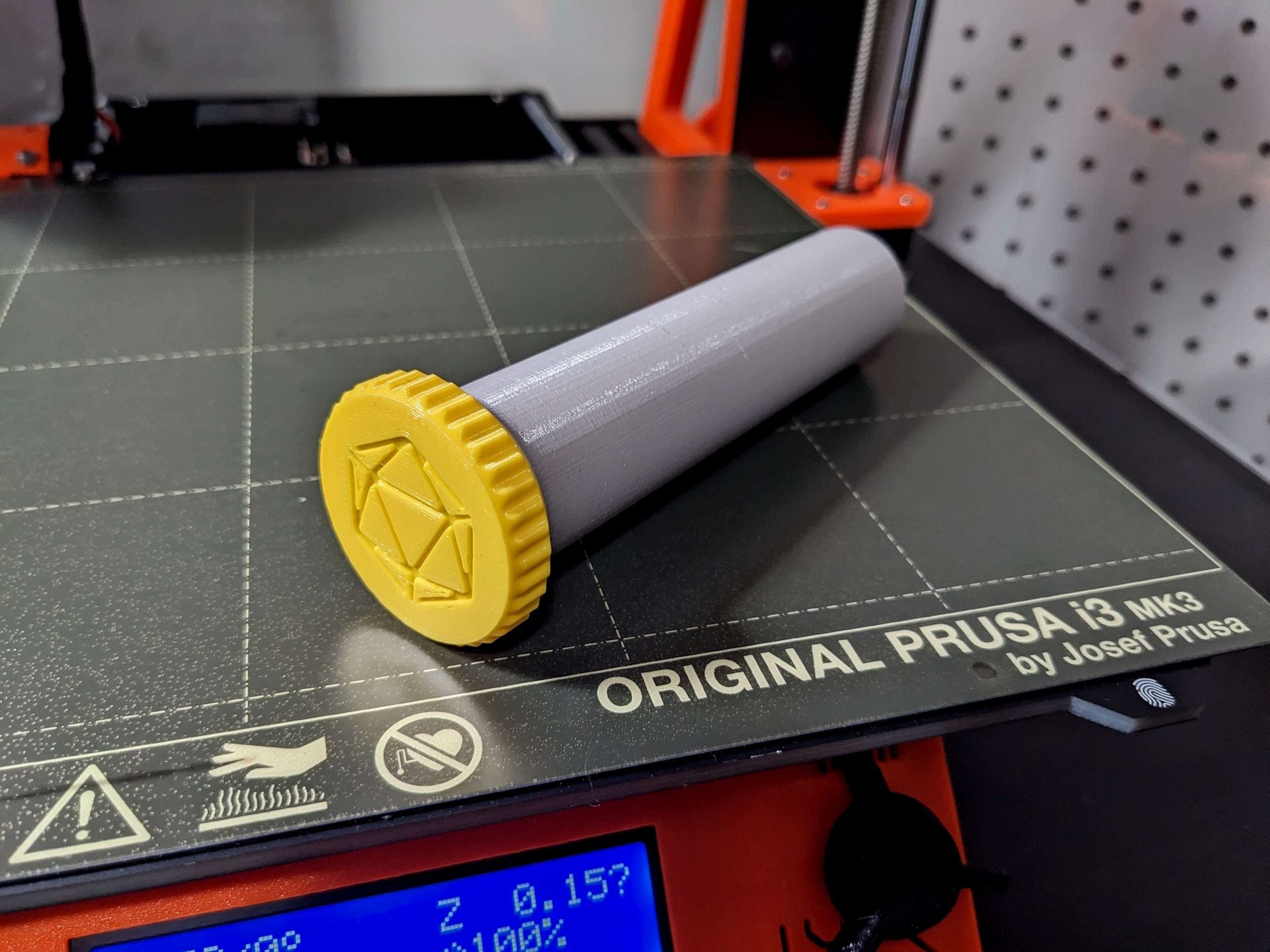 Hộp Đựng Xúc Xắc D&D Kiểu Ống Vặn Nắp