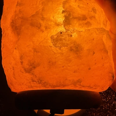 Đế Đèn Đá Muối Cho Loại Gỗ Tròn 100mm