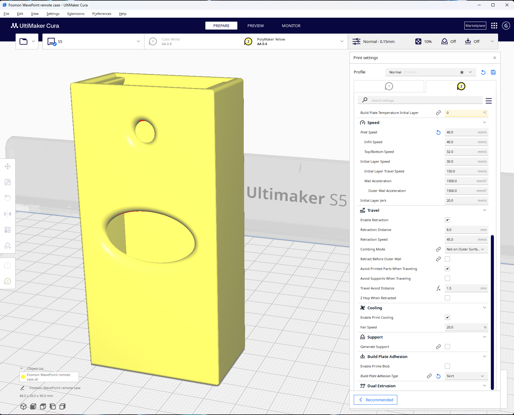 Vỏ ốp điều khiển Fosmon WavePoint - TPU